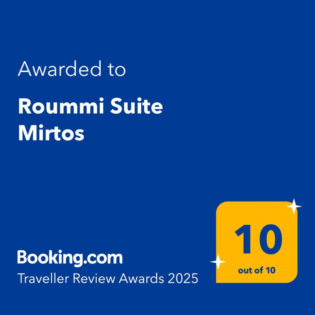 Roummi Suite Mirtos Bagian luar foto